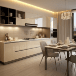 modern kitchen design in muscat , edama